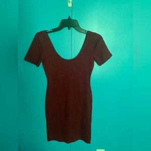 Maroon dress